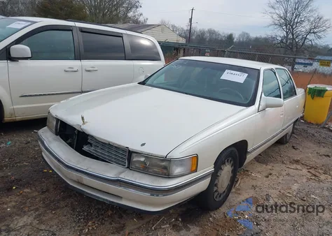 1996 Cadillac Deville из США, поврежденный, VIN 1G6KD52Y0TU205637